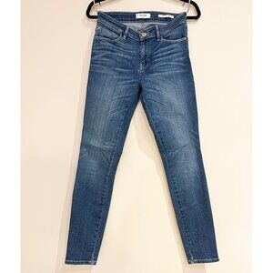 Guess Sexy Curve Skinny Jeans Womens Size 27 Medium Blue Denim Mid Rise